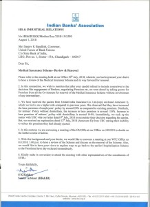IBA letter to UFBU dt. 01.08.2018
